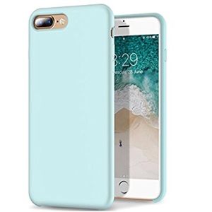 iPhone 8 Plus Case, iPhone 7 Plus Case- Mint